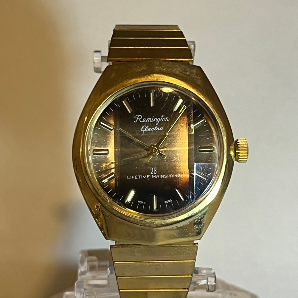 remington dlectra 23 jewel lifetime mainspring watch